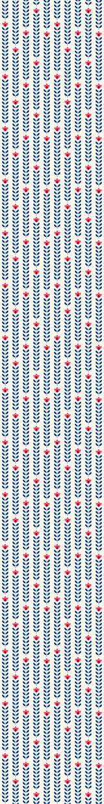 patterned-wallpaper-rows-of-flowers