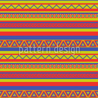 patterned-wallpaper-geometry-on-stripes