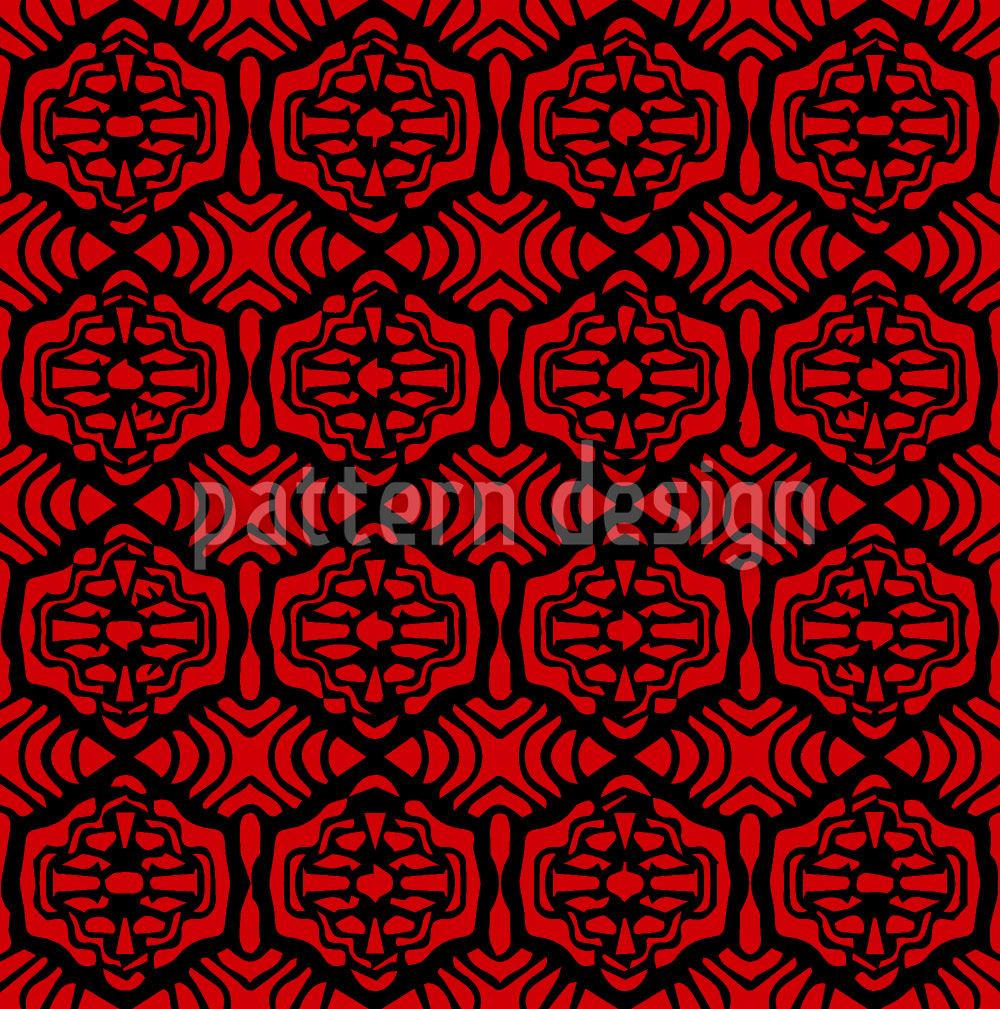 patterned-wallpaper-mandala-carvings