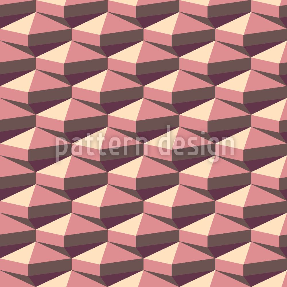 patterned-wallpaper-octahedron-retro