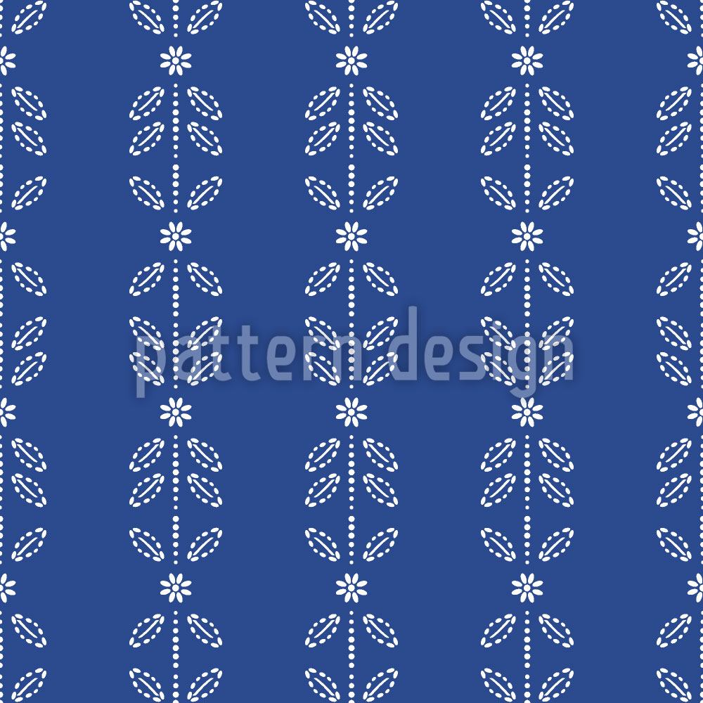 patterned-wallpaper-blossom-and-leaf-stripes