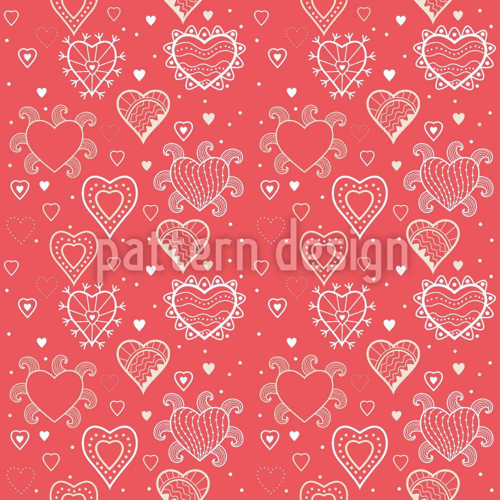 patterned-wallpaper-romance-with-hearts
