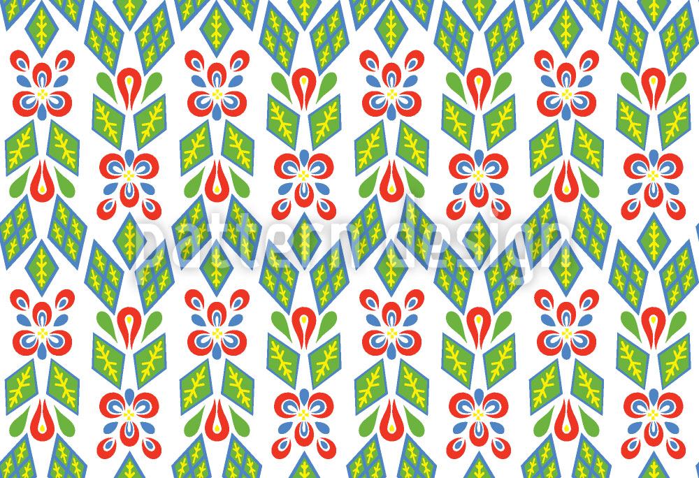 patterned-wallpaper-flower-arrangement