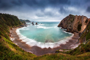 photo-wallpaper-the-wink-of-the-sea-to-the-camino-de-santiago-x