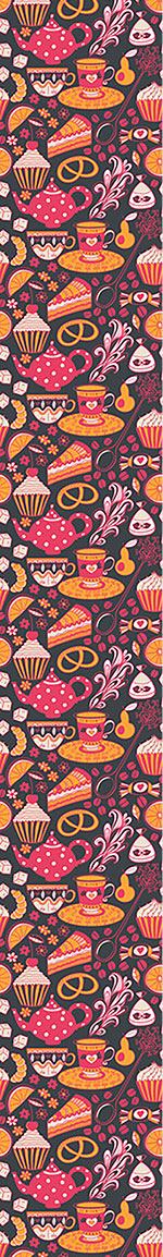 patterned-wallpaper-coffee-party-at-tiffanys