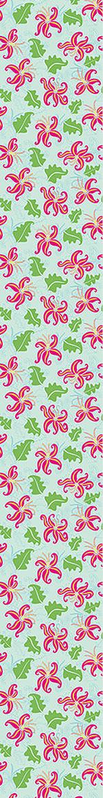 patterned-wallpaper-pink-lily