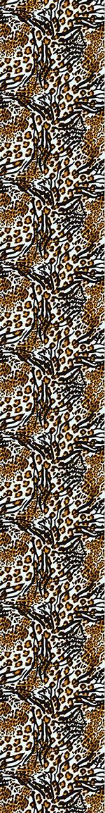 patterned-wallpaper-leopard-hunts-zebra