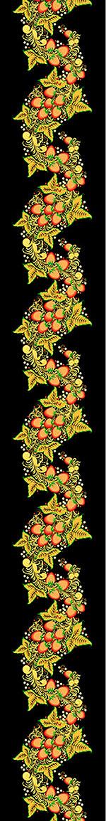 patterned-wallpaper-khokhloma-swirls-and-berries