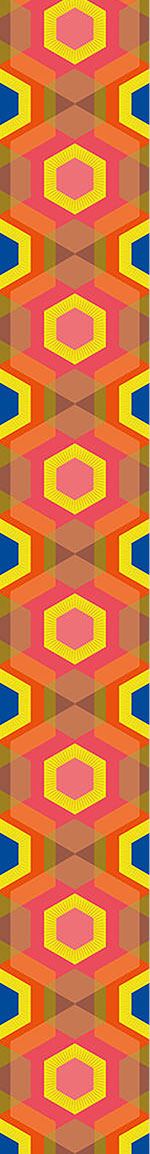 patterned-wallpaper-colorful-hexagons