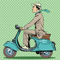 photo-wallpaper-pop-art-vespa-driver