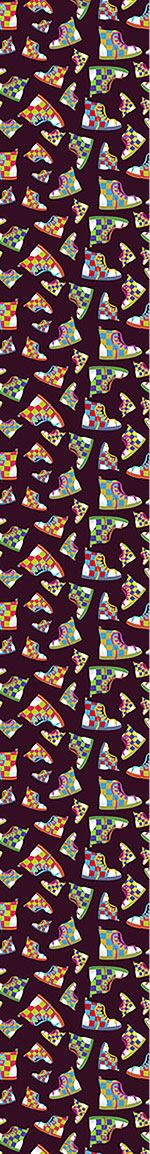 patterned-wallpaper-sneackers