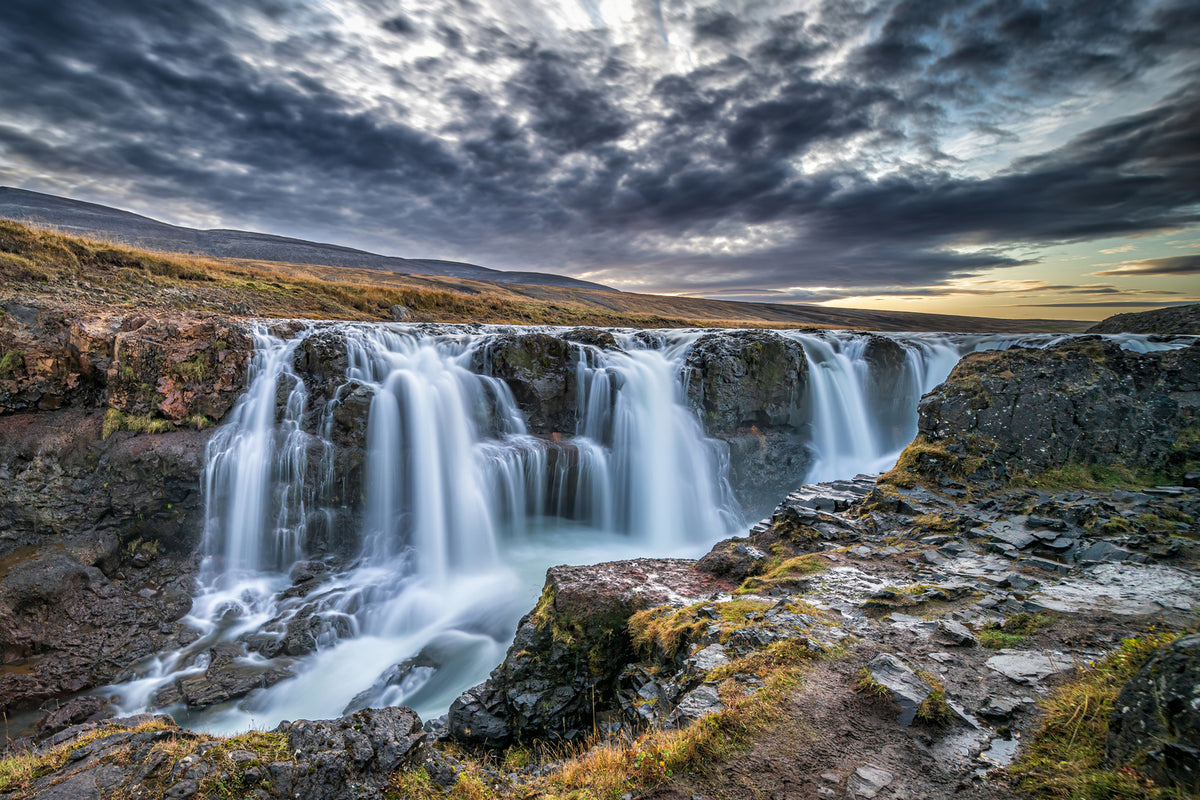 photo-wallpaper-unknown-falls-in-iceland-x