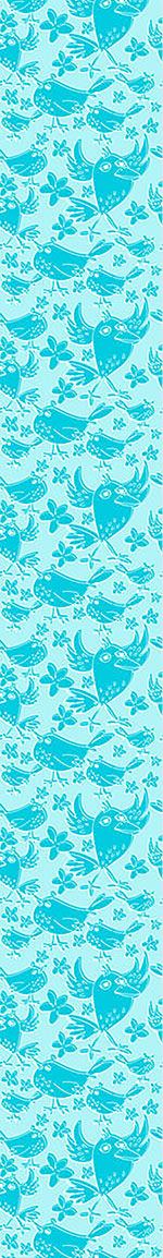 patterned-wallpaper-songbird-sing-turquoise