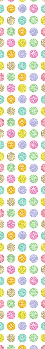 patterned-wallpaper-polkadot-flowers