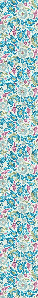 patterned-wallpaper-fantasy-flowers-with-patina