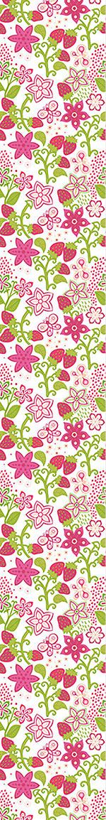 patterned-wallpaper-strawberry-paradise