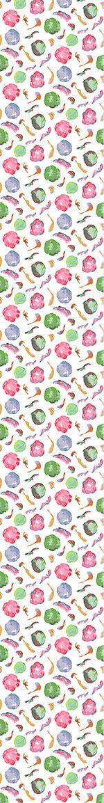 patterned-wallpaper-summer-party