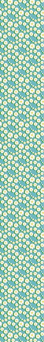 patterned-wallpaper-daisy-garlands