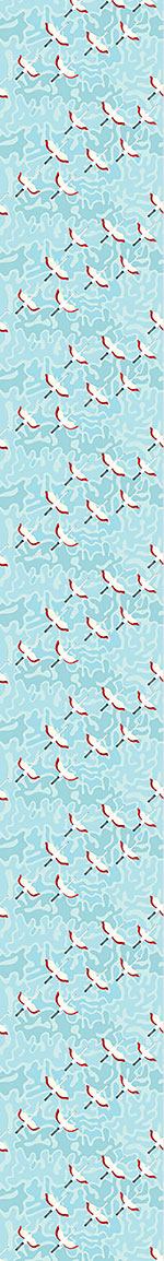 patterned-wallpaper-flamingo-road