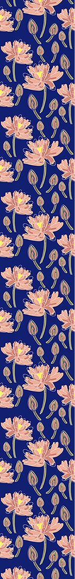 patterned-wallpaper-lotus-flower-dance