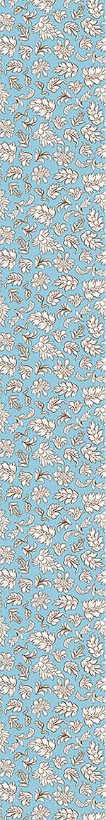 patterned-wallpaper-leafage-light-blue