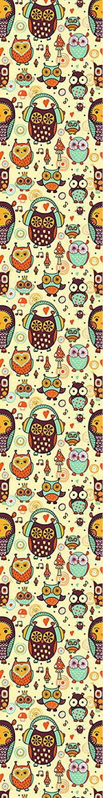 patterned-wallpaper-owl-love-music-very-much