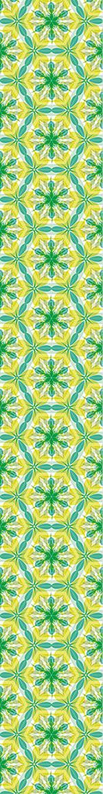 patterned-wallpaper-kaleidoscope-extreme-mint