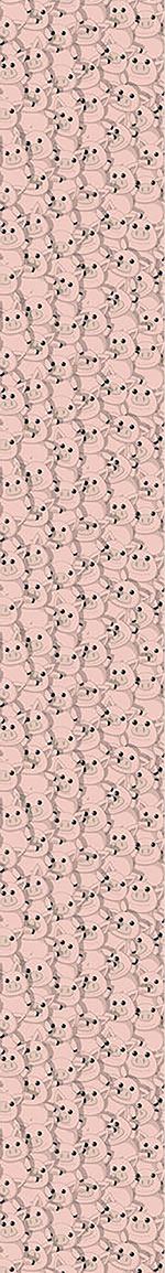 patterned-wallpaper-piggy-button-eyes-party