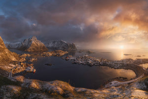 photo-wallpaper-sunrise-over-reine