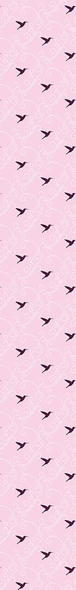 patterned-wallpaper-violet-hummingbird