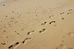 photo-wallpaper-footprints-in-the-sand