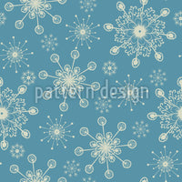 patterned-wallpaper-fantasy-snowflakes