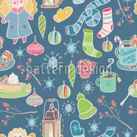 patterned-wallpaper-winter-time