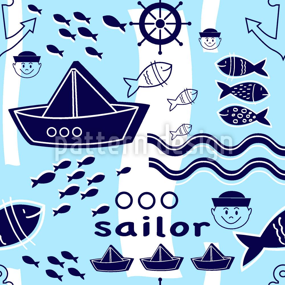 patterned-wallpaper-little-sailor