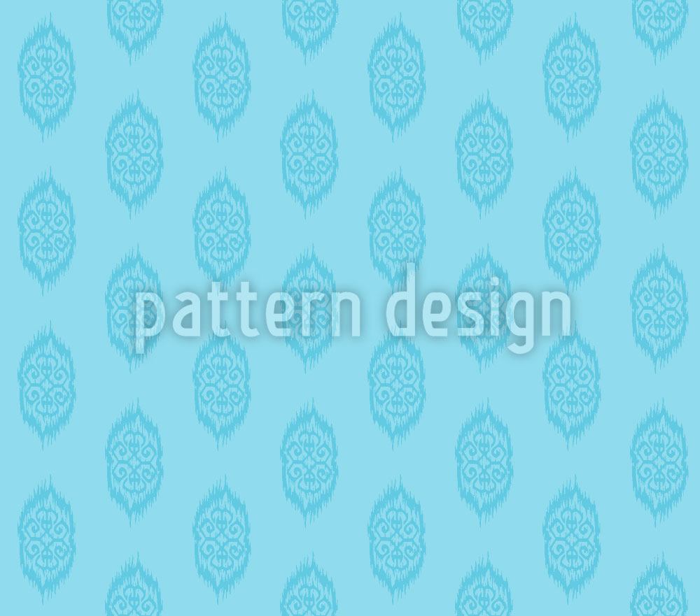 patterned-wallpaper-ethno-flower