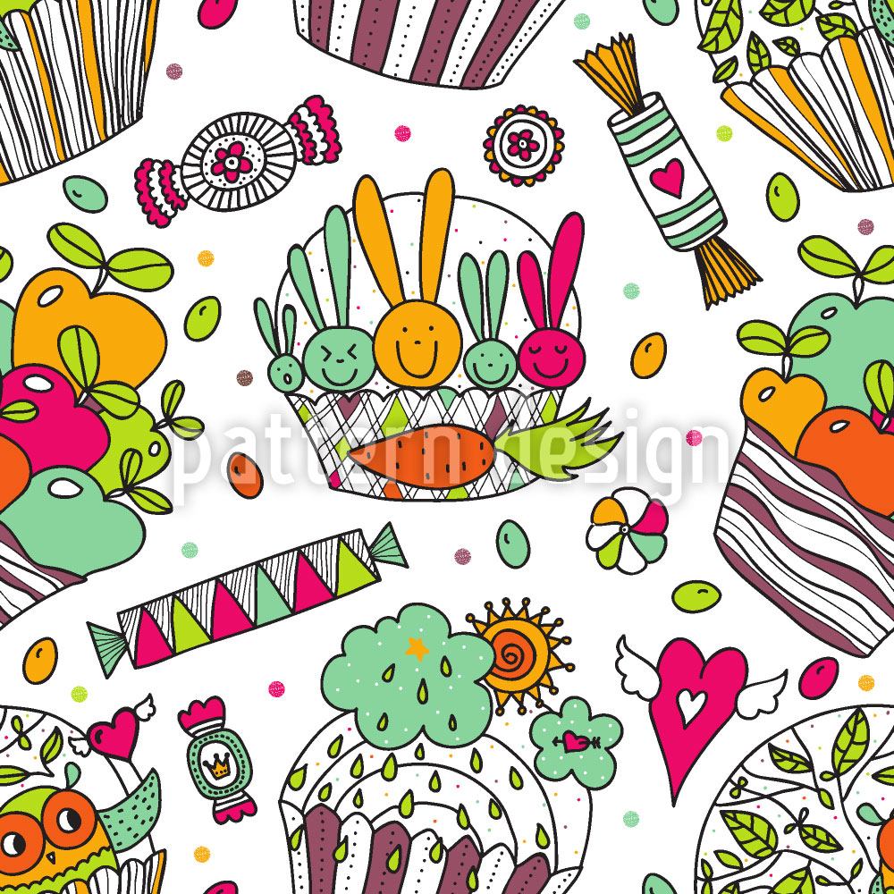 patterned-wallpaper-colorful-cup-cake-world