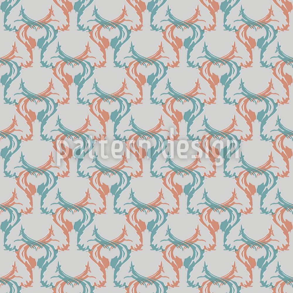 patterned-wallpaper-retro-stag