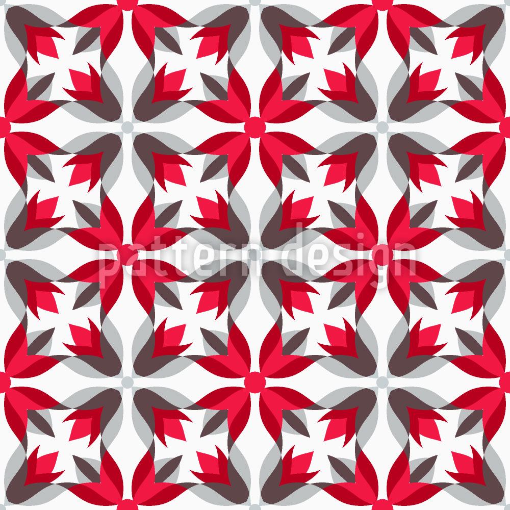 patterned-wallpaper-poinsettias