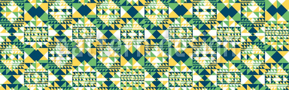 patterned-wallpaper-triangular