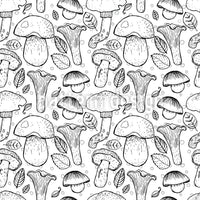 patterned-wallpaper-mushrooms