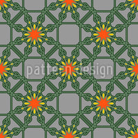 patterned-wallpaper-floral-wire-fence