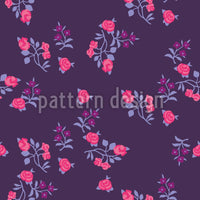 patterned-wallpaper-scattered-flowers-on-lilaq