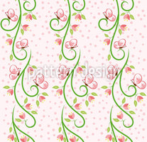 patterned-wallpaper-butterfly-visit-bordure