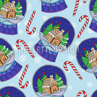 patterned-wallpaper-christmas-snow-globes