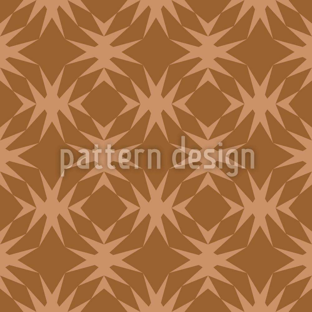 patterned-wallpaper-star-check-in-caramel