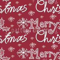 patterned-wallpaper-the-snowflakes-christmas-greetings