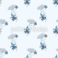 patterned-wallpaper-raindrops-fall-from-clouds