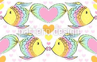 patterned-wallpaper-kissing-fish