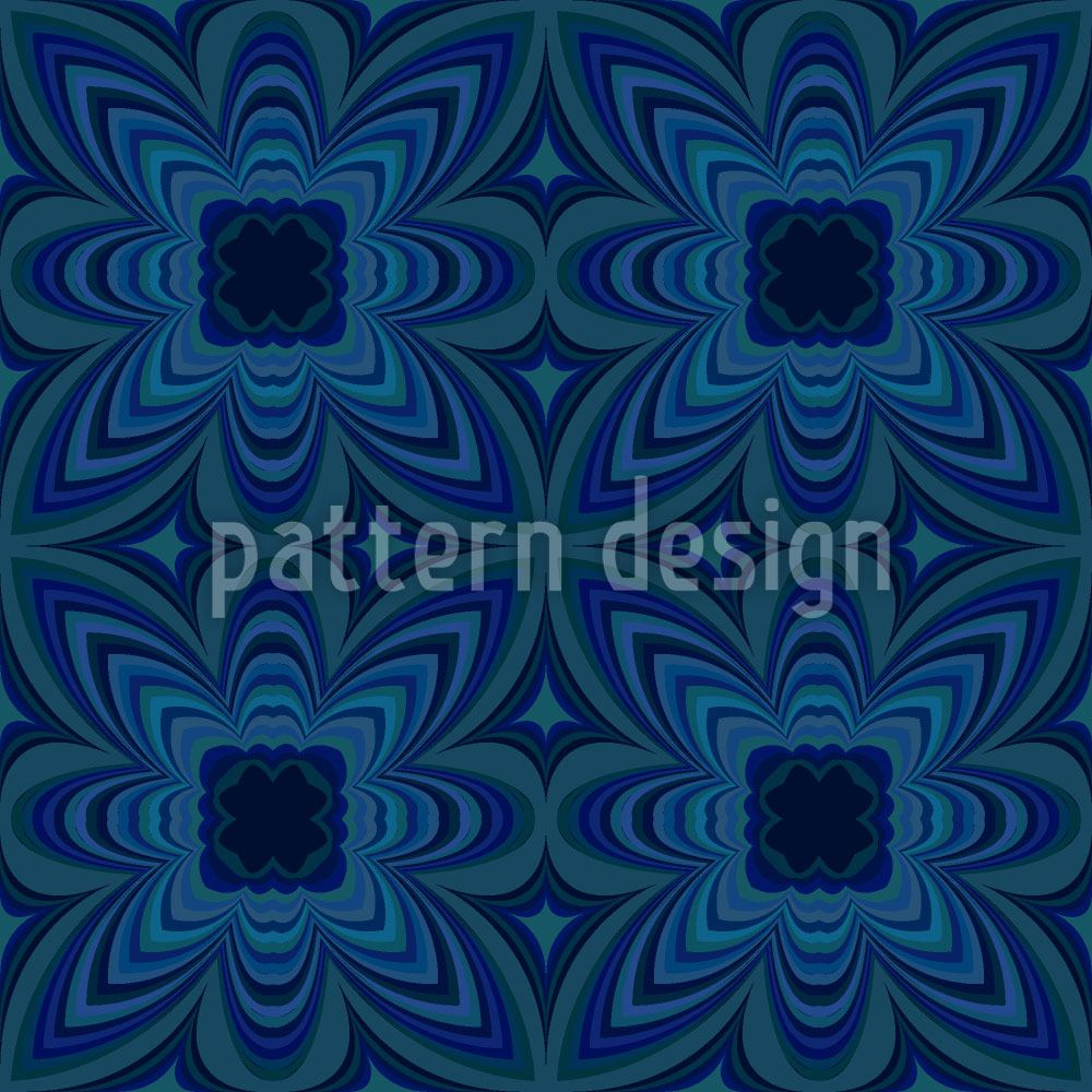 patterned-wallpaper-night-flower-kaleidoscope