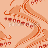 patterned-wallpaper-herzblueten-apricot